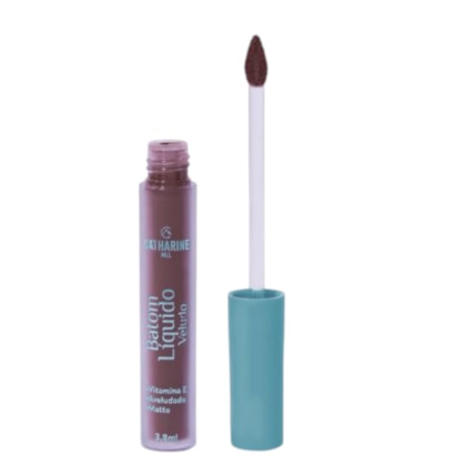 Batom liquido Veludo Catharine Hill matte cor Canela