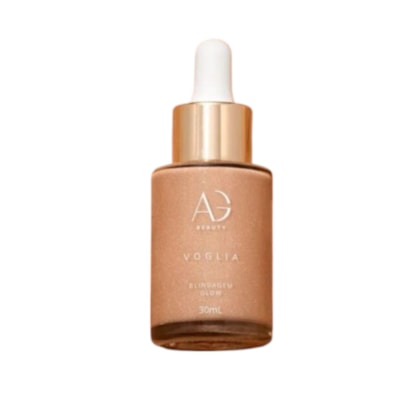 Blindagem Glow Voglia Alyce Gontijo resist água cor Dourado