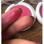 Blush em pó compacto cor Rosa ANAJU acetinado