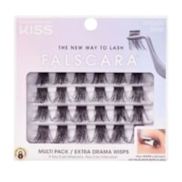 Cilios Postiços Falscara Kiss NY Ruby Kisses Wi...