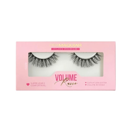 Cilios posticos Premium Pramaquiar Efeito Wispy 1135 Gisele