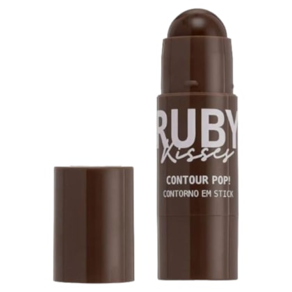 Contorno Stick POP Ruby Kisses bastão creme cor Espresso