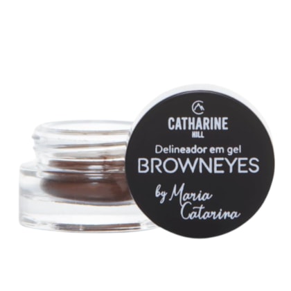 Delineador MARROM gel BROWNEYE Maria Catarina Catharine Hill