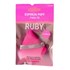Esponja puff veludo triangular gota Ruby Kisses cor Rosa