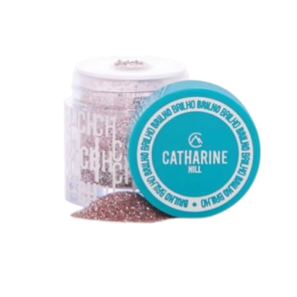 Glitter fino Sombra multifuncional Catharine Hill cor Rose