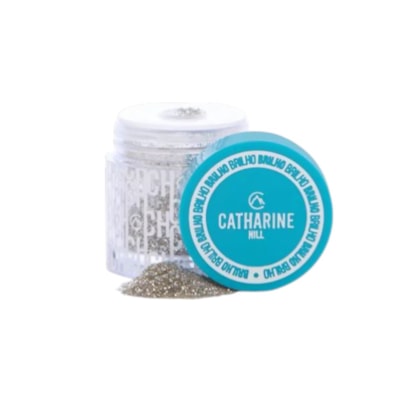 Glitter fino Sombra multifuncional Catharine Hill cor Silver
