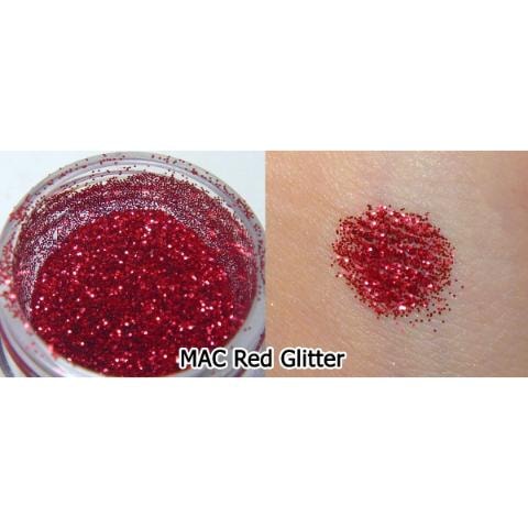 mac red glitter