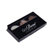 Kit de Sobrancelha Go Brow Ruby Kisses cor Dark Brown