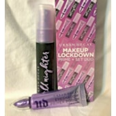 Kit Urban Decay Makeup Lockdown fix All Nighter e Primer Potion importado Kit Urban Decay Makeup Lockdown fix All Nighter e Primer Potion importado