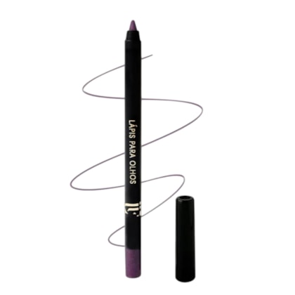 Lapis em gel delineador olhos esfuma LF PRO cor Berinjela