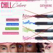 Lapis olhos Chill Colors Catharine Hill prova d'agua AZUL