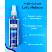 Limpador Higienizador de Pincéis Lully makeup