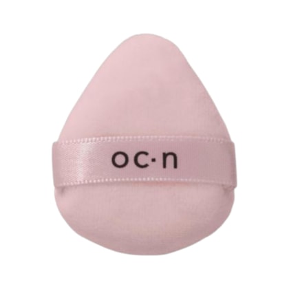 Mini esponja maquiagem veludo para acabamento Oceane puff