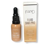 Nova base fluida Skin Pro Fand Makeup cor 3 matte vegana