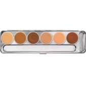 Paleta 6 Camuflagem Corretivo Supracolor Kryolan mod Chennai