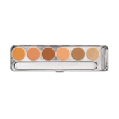 Paleta 6 Camuflagem Corretivo Supracolor Kryolan mod Jaipur2