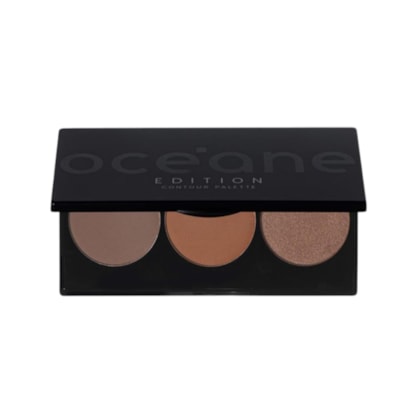 Paleta contorno pó compacto 3 cores Contour Oceane
