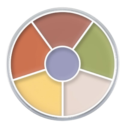 Paleta corretivo colorido Circle Kryolan Neutralizer