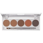 Paleta de Sobrancelhas 5 cores em pó compacto Kryolan Brows1