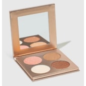 Paleta iluminadores pó compacto 4 cores Glow to go Oceane