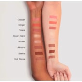 Paleta pó compacto Face It All Oceane multifuncional 8 cores