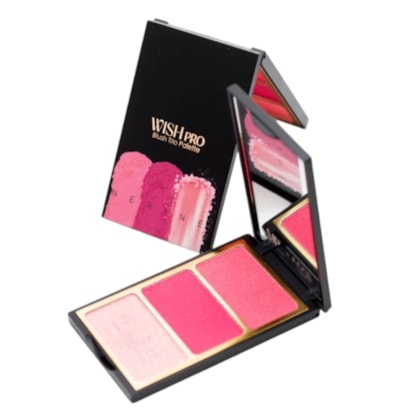 Paleta trio blush Wish Michelly Palma Índice Toki mod Nerine