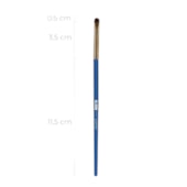 Pincel maquiagem precisao aplica sombras Lully Makeup L28101