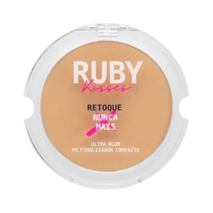 Pó Compacto finalizador Ultra Blur Ruby Kisses cor Medium