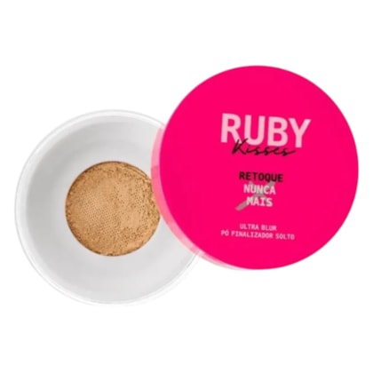 Pó solto finalizador Ultra Blur Ruby Kisses cor Medium